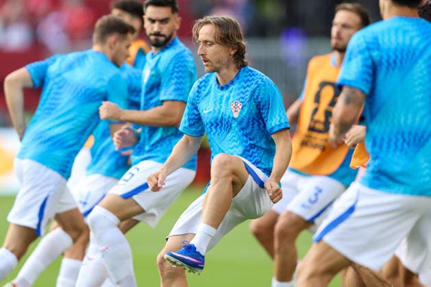 Panama v Croatia: Group L - FIFA World Cup, WM, Weltmeisterschaft, Fussball 2026 Luka Modric of Croatia warm up before the FIFA World Cup 2026 Group L match between Panama and Croatia at Toronto Stadium on June 23, 2026 in Toronto, Canada.  SanjinxStrukic PIXSELL