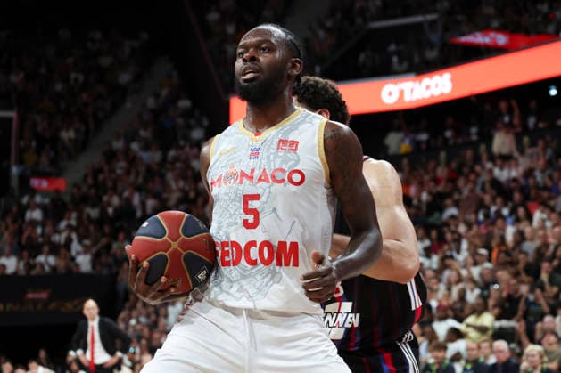 BASKET BALL : Paris Vs Monaco - Betclic Elite - 23 06 2026 Yoan Makoundou (Monaco) ParisFrance  Copyright: xMichaelxBaucherx