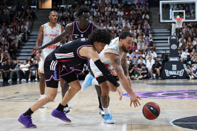 BASKET BALL : Paris Vs Monaco - Betclic Elite - 23 06 2026 Mike James (Monaco) Vs Nadir Hifi (Paris) ParisFrance  Copyright: xMichaelxBaucherx