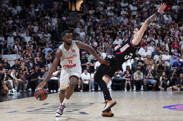 BASKET BALL : Paris Vs Monaco - Betclic Elite - 23 06 2026 Alpha Diallo (Monaco) Vs Daulkton Hommes (Paris) ParisFrance  Copyright: xMichaelxBaucherx