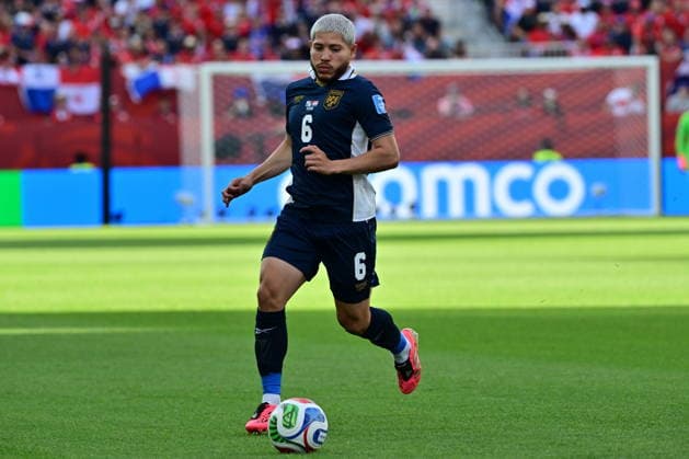 FIFA World Cup, WM, Weltmeisterschaft, Fussball 2026 - Group L - Panama vs Croatia Cristian Martinez of Panama in action during the FIFA World Cup 2026 group stage match Panama against Croatia, in Toronto, Canada, 23 June 2026. TORONTO United States  Copyright: xEDUARDOxLIMAx
