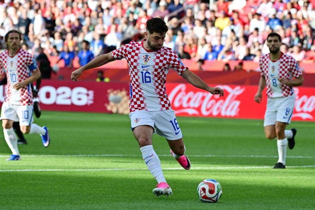 FIFA World Cup, WM, Weltmeisterschaft, Fussball 2026 - Group L - Panama vs Croatia Martin Baturina of Croatia in action during the FIFA World Cup 2026 group stage match Panama against Croatia, in Toronto, Canada, 23 June 2026. TORONTO United States  Copyright: xEDUARDOxLIMAx