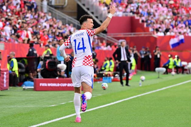 FIFA World Cup, WM, Weltmeisterschaft, Fussball 2026 - Group L - Panama vs Croatia Ivan Perisic of Croatia in action during the FIFA World Cup 2026 group stage match Panama against Croatia, in Toronto, Canada, 23 June 2026. TORONTO United States  Copyright: xEDUARDOxLIMAx
