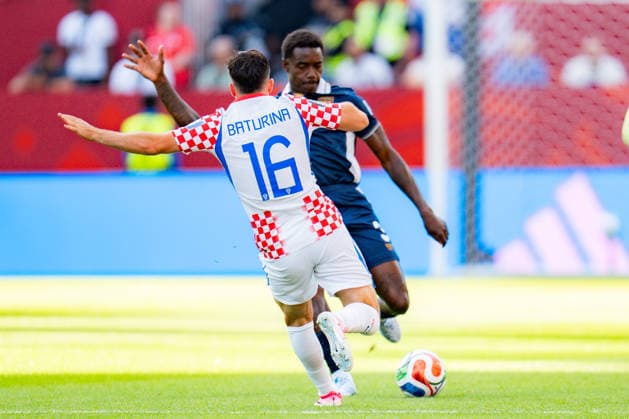 FIFA Fussball Weltmeisterschaft 2026, Gruppe L, Spiel 2, Panama vs. Kroatien, 23.06.2026 im Toronto Stadium, Toronto Martin Baturina (Kroatien) *** 2026 FIFA World Cup, Group L, Match 2, Panama vs. Croatia, June 23, 2026, at Toronto Stadium, Toronto Martin Baturina, Croatia,detected_source_language Copyright: xBahhoxKarax