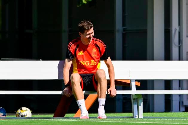 Belgian national football team - FIFA World Cup, WM, Weltmeisterschaft, Fussball 2026 - media activities 23-06-26 RENTON, UNITED STATES OF AMERICA - JUNE 23 : Vanaken Hans midfielder of Belgium pictured during a training session of the Belgian national football team during the FIFA World Cup 2026 on June 23, 2026 in Renton, United States of America, 23-06-26 Renton United States of America  Copyright: xJanxDexMeuleneirx