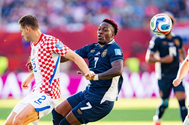 FIFA Fussball Weltmeisterschaft 2026, Gruppe L, Spiel 2, Panama vs. Kroatien, 23.06.2026 im Toronto Stadium, Toronto Josip Stanisic (Kroatien) Jose Luis Rodriguez (Panama) Marco Pasalic (Kroatien) *** 2026 FIFA World Cup, Group L, Match 2, Panama vs. Croatia, June 23, 2026, at Toronto Stadium, Toronto Josip Stanisic (Croatia) Jose Luis Rodriguez (Panama) Marco Pasalic (Croatia),detected_source_language Copyright: xBahhoxKarax