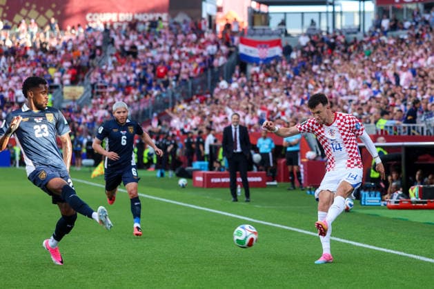 Panama v Croatia: Group L - FIFA World Cup, WM, Weltmeisterschaft, Fussball 2026 Ivan Perisic of Croatia on action during the FIFA World Cup 2026 Group L match between Panama and Croatia at Toronto Stadium on June 23, 2026 in Toronto, Canada.  SanjinxStrukic PIXSELL