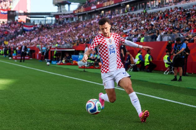 Panama v Croatia: Group L - FIFA World Cup, WM, Weltmeisterschaft, Fussball 2026 Ivan Perisic of Croatia in action during the FIFA World Cup 2026 Group L match between Panama and Croatia at Toronto Stadium on June 23, 2026 in Toronto, Canada.  SanjinxStrukic PIXSELL