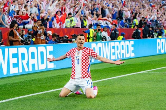 FIFA Fussball Weltmeisterschaft 2026, Gruppe L, Spiel 2, Panama vs. Kroatien, 23.06.2026 im Toronto Stadium, Toronto Tor zum 0:1 durch Ante Budimir (Kroatien) *** 2026 FIFA World Cup, Group L, Match 2, Panama vs. Croatia, June 23, 2026, at Toronto Stadium, Toronto. Goal to make it 0–1 by Ante Budimir (Croatia),detected_source_language Copyright: xBahhoxKarax