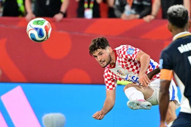 FIFA World Cup, WM, Weltmeisterschaft, Fussball 2026 - Group L - Panama vs Croatia Martin Baturina of Croatia in action during the FIFA World Cup 2026 group stage match Panama against Croatia, in Toronto, Canada, 23 June 2026. TORONTO United States  Copyright: xEDUARDOxLIMAx