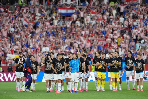Panama v Croatia - FIFA World Cup, WM, Weltmeisterschaft, Fussball 2026 - Group L TORONTO, CANADA - JUNE 23: Luka Modric of Croatia greets the crowd after the 2026 FIFA World Cup First Stage Group L match between Panama and Croatia at Toronto Stadium (BMO Field) in Toronto, Ontario, Canada on June 23, 2026. Mert Alper Dervis Anadolu Ontario Canada. Editorial use only. Please get in touch for any other usage.  Copyright: x2026xAnadoluxMertxAlperxDervisx