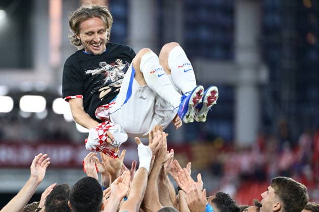 Toronto, Canada, 240626. BMO Field stadium. FIFA World Cup, WM, Weltmeisterschaft, Fussball 2026. Football match of the 2nd round of group L, Panama - Croatia. In the photo: Luka Modric. Photo: Boris Kovacev CROPIX Copyright: xxBorisxKovacevx panama_hrvatska153-240626