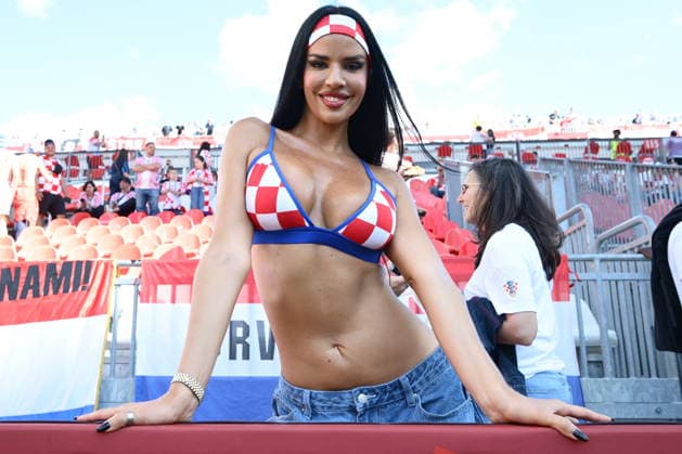Toronto, Canada, 230626. BMO Field stadium. FIFA World Cup, WM, Weltmeisterschaft, Fussball 2026. Football match 2nd round of group L, Panama - Croatia. In the photo: Ivana Knoll. Photo: Boris Kovacev CROPIX Copyright: xxBorisxKovacevx ivana_knoll1-230626