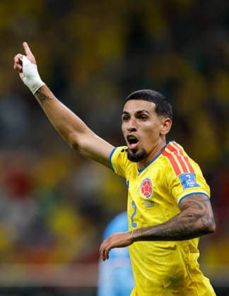 FIFA World Cup, WM, Weltmeisterschaft, Fussball 2026 COLOMBIA VS RD CONGO FIFA WORLD CUP 2026 COLOMBIA VS RD CONGO COLOMBIA VS RD CONGO 23062026 GUADALAJARA, JALISCO. Action photo of Daniel Munoz of Colombia (No. 2) during Group K game of the FIFA World Cup 2026, held at the Estadio Guadalajara at Guadalajara, Jalisco. Foto de accion de Daniel Munoz de Colombia (No. 2), durante juego del Grupo K de la Copa del Mundo 2026 de la FIFA, celebrado en el Estadio Guadalajara en Guadalajara, Jalisco. PHOTO BY IMAGENSHOP AGENCIA FOTOGRAFICA GUADALAJARA JALISCO MEXICO *** FIFA WORLD CUP 2026 COLOMBIA VS. DR CONGO FIFA WORLD CUP 2026 COLOMBIA VS. DR CONGO COLOMBIA VS. DR CONGO 06 23 2026 GUADALAJARA, JALISCO Action photo of Daniel Munoz of Colombia, No. 2, during a Group K match of the 2026 FIFA World Cup, held at Estadio Guadalajara in Guadalajara, Jalisco Action photo of Daniel Munoz of Colombia, No. 2, during a Group K match of the 2026 FIFA World Cup, held at the Estadio Guadalajara in Guadalajara, Jalisco PHOTO BY IMAGENSHOP PHOTO AGENCY GUADALAJARA, JALISCO, MEXICO,detected_source_language Copyright: xIMAGENSHOPxAGENCIAxFOTOGRAFICAx