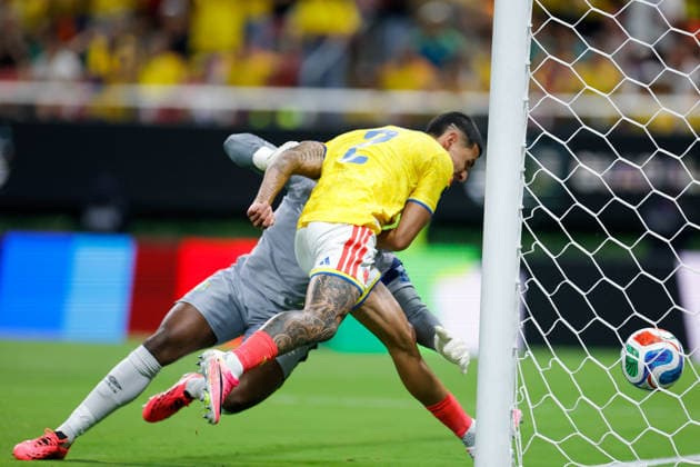FIFA World Cup, WM, Weltmeisterschaft, Fussball 2026 COLOMBIA VS RD CONGO FIFA WORLD CUP 2026 COLOMBIA VS RD CONGO COLOMBIA VS RD CONGO 23062026 GUADALAJARA, JALISCO. Action photo of Daniel Munoz of Colombia (No. 2) during Group K game of the FIFA World Cup 2026, held at the Estadio Guadalajara at Guadalajara, Jalisco. Foto de accion de Daniel Munoz de Colombia (No. 2), durante juego del Grupo K de la Copa del Mundo 2026 de la FIFA, celebrado en el Estadio Guadalajara en Guadalajara, Jalisco. PHOTO BY IMAGENSHOP AGENCIA FOTOGRAFICA GUADALAJARA JALISCO MEXICO *** FIFA WORLD CUP 2026 COLOMBIA VS. DR CONGO FIFA WORLD CUP 2026 COLOMBIA VS. DR CONGO COLOMBIA VS. DR CONGO 06 23 2026 GUADALAJARA, JALISCO Action photo of Daniel Munoz of Colombia, No. 2, during a Group K match of the 2026 FIFA World Cup, held at Estadio Guadalajara in Guadalajara, Jalisco Action photo of Daniel Munoz of Colombia, No. 2, during a Group K match of the 2026 FIFA World Cup, held at the Estadio Guadalajara in Guadalajara, Jalisco PHOTO BY IMAGENSHOP PHOTO AGENCY GUADALAJARA, JALISCO, MEXICO,detected_source_language Copyright: xIMAGENSHOPxAGENCIAxFOTOGRAFICAx