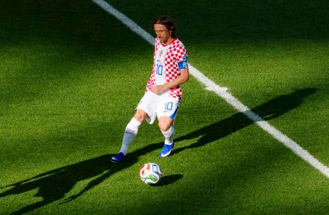 June 23, 2026, Toronto, On, CANADA: Croatia s Luka Modric (10) moves the ball during the first half of a World Cup Group L soccer match against Panama, in Toronto, on Tuesday, June 23, 2026. Canada News - June 23, 2026  - ZUMAc35_ 20260623_zaf_c35_246 Copyright: xChrisxYoungx