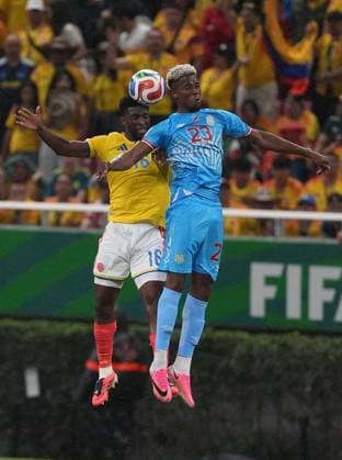 Colombia v DR Congo - FIFA World Cup, WM, Weltmeisterschaft, Fussball 2026 - Group K ZAPOPAN, MEXICO - JUNE 23: Jefferson Lerma (16) of Colombia in action during the 2026 FIFA World Cup First Stage Group K match between Colombia and DR Congo at Estadio Akron (Guadalajara Stadium) in Zapopan, Guadalajara, Mexico on June 23, 2026. Juancho Torres Anadolu Jalisco Mexico. Editorial use only. Please get in touch for any other usage.  Copyright: x2026xAnadoluxJuanchoxTorresx