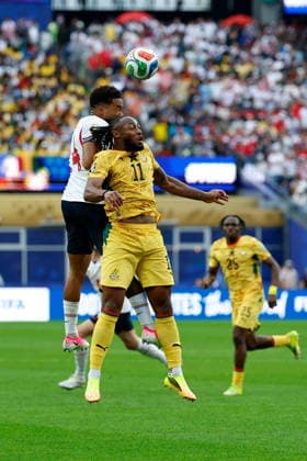 BOSTON STADIUM FOXBOROUGH MASSACHUSETTS USA 23.06.2026 FIFA MISTRZOSTWA SWIATA 2026 W PILKA NOZNA W USA MECZ GRUPA L ENGLAND I AND GHANA FIFA World Cup, WM, Weltmeisterschaft, Fussball 2026 Group L match between England and Ghana at Boston Stadium in Foxborough, Massachusetts on June 23, 2026 N Z England defender Reece James (24) Ghana forward Antoine Semenyo (11) KAMIL KRZACZYNSKI NEWSPIX.PL --- newspix.pl POLAND OUT!  KSK