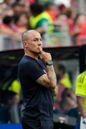 Fabio Cannavaro, head coach of Uzbekistan, looks on during a FIFA Men’s World Cup 2026 Group Stage football match between Portugal and Uzbekistan at Houston Stadium, in Houston on June 23th 2026 (Photo by LVDIDI SPP)  Copyright: xLVDIDI SPPx Sportspressphoto_SPR174408