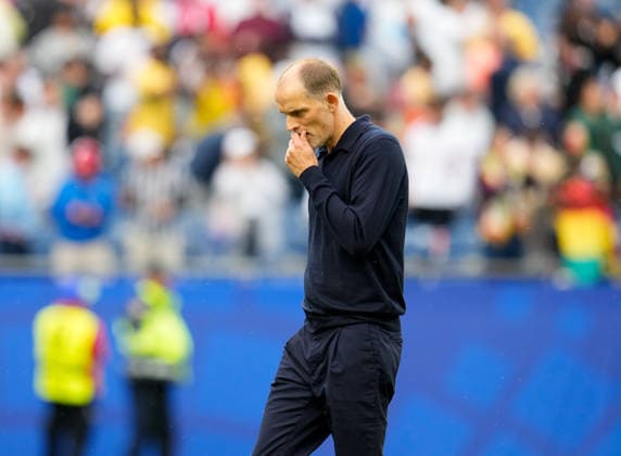 Thomas Tuchel (England, Cheftrainer) verlaesst nach dem Spiel den Platz. USA, FIFA Weltmeisterschaft, England vs Ghana, Boston, 23.06.2026 USA, FIFA Weltmeisterschaft, England vs Ghana, Boston, 23.06.2026 Boston *** Thomas Tuchel, Englands head coach, leaves the field after the game. USA, FIFA World Cup, England vs. Ghana, Boston, June 23, 2026. USA, FIFA World Cup, England vs. Ghana, Boston, June 23, 2026. Boston,detected_source_language Copyright: xEibner-Pressefoto ScottxColemanx EP_SCN