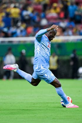 Edo Kayembe of Congo DR shoots for goal during a FIFA Men’s World Cup 2026 Group Stage football match between Colombia and Congo DR at Guadalajara Stadium, in Guadalajara on June 23th 2026 (Photo by Nayra Halm SPP)  Copyright: xNayraxHalm SPPx Sportspressphoto_SPR175001