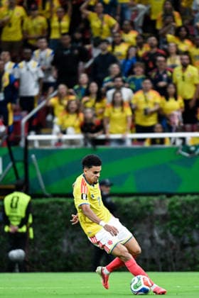 Luis Diaz of Colombia runs with the ball during a FIFA Men’s World Cup 2026 Group Stage football match between Colombia and Congo DR at Guadalajara Stadium, in Guadalajara on June 23th 2026 (Photo by Nayra Halm SPP)  Copyright: xNayraxHalm SPPx Sportspressphoto_SPR175068