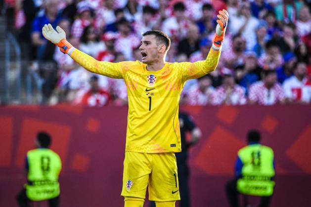 Panama national team, Nationalteam vs Croatia National Team. FIFA World Cup, WM, Weltmeisterschaft, Fussball 2026 Group L match. Dominik LIVAKOVIC (1) during the match played between the National Teams of Croatia and Panama. FIFA World Cup 2026 Group L match, played on 23.06.26 at the Toronto Stadium in Toronto, Ontario, Canada. Photo Jose Campos PMEimages Toronto Ontario Canada Copyright: xJosexCamposx xPMEimagesx
