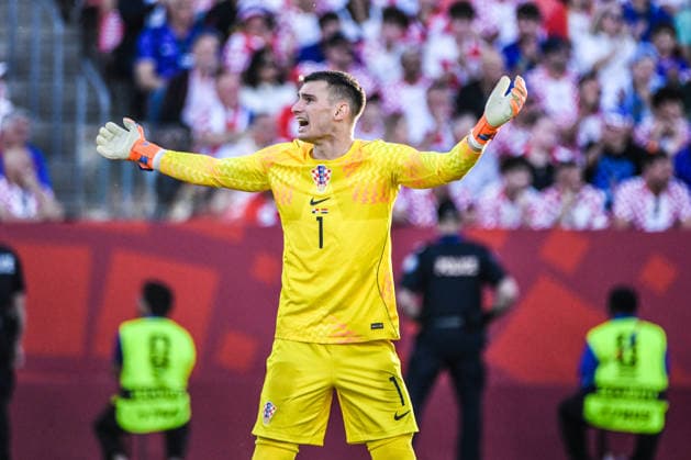 Panama national team, Nationalteam vs Croatia National Team. FIFA World Cup, WM, Weltmeisterschaft, Fussball 2026 Group L match. Dominik LIVAKOVIC (1) during the match played between the National Teams of Croatia and Panama. FIFA World Cup 2026 Group L match, played on 23.06.26 at the Toronto Stadium in Toronto, Ontario, Canada. Photo Jose Campos PMEimages Toronto Ontario Canada Copyright: xJosexCamposx xPMEimagesx