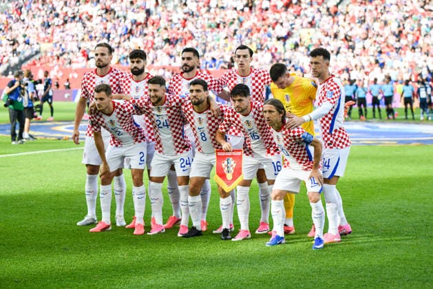 Panama national team, Nationalteam vs Croatia National Team. FIFA World Cup, WM, Weltmeisterschaft, Fussball 2026 Group L match. Croatia National team squad, Mannschaftsbild, Totale photo previous to the match played between the National Teams of Croatia and Panama. FIFA World Cup 2026 Group L match, played on 23.06.26 at the Toronto Stadium in Toronto, Ontario, Canada. Photo Jose Campos PMEimages Toronto Ontario Canada Copyright: xJosexCamposx xPMEimagesx