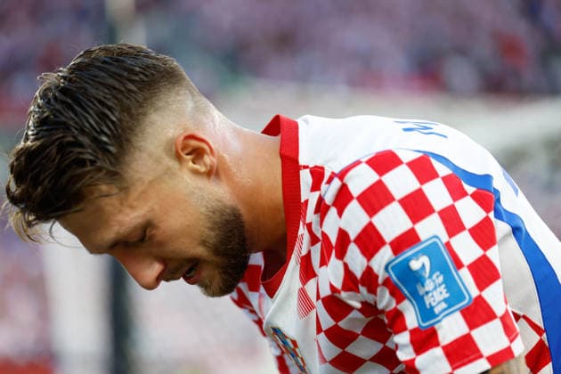 TORONTO, CANADA - JUNE 24: Ante Budimir, Croatia during the FIFA World Cup, WM, Weltmeisterschaft, Fussball group stage match between Panama and Croatia at Toronto Stadium on June 24, 2026 in Toronto, Canada. Photo by Joseph Victor Copyright: xJosephxVictorx