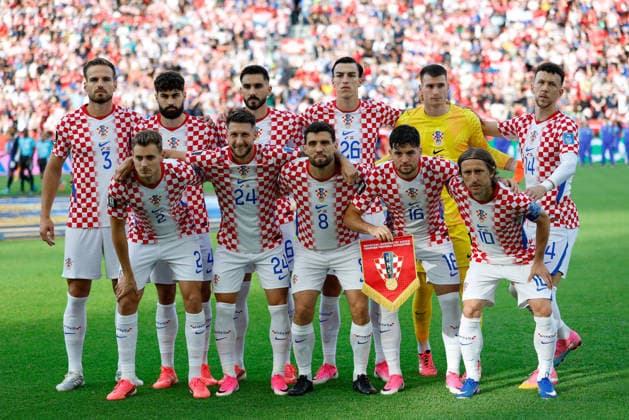 TORONTO, CANADA - JUNE 24: Croatia during the FIFA World Cup, WM, Weltmeisterschaft, Fussball group stage match between Panama and Croatia at Toronto Stadium on June 24, 2026 in Toronto, Canada. Photo by Joseph Victor Copyright: xJosephxVictorx
