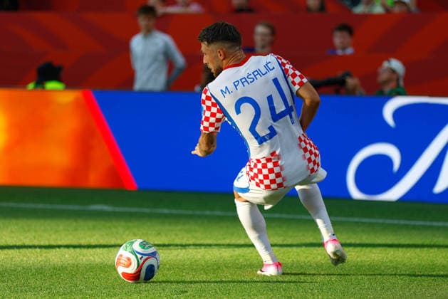 TORONTO, CANADA - JUNE 24: Marco Pasalic, Crotia during the FIFA World Cup, WM, Weltmeisterschaft, Fussball group stage match between Panama and Croatia at Toronto Stadium on June 24, 2026 in Toronto, Canada. Photo by Joseph Victor Copyright: xJosephxVictorx