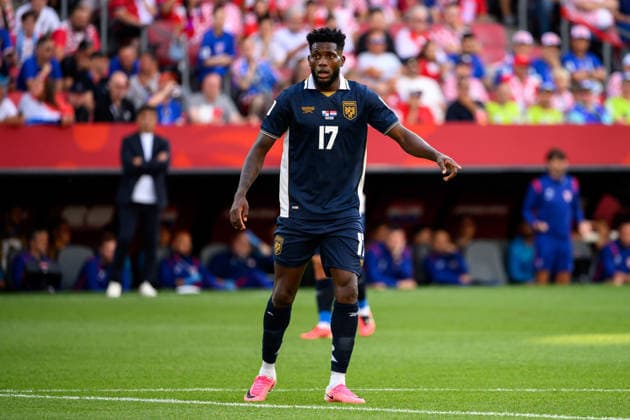 June 23, 2026, Toronto, Ontario, Canada: Toronto, Ontario, Canada Ã¢â‚¬ June 23, 2026: JOSE FAJARDO (17) of Panama is seen during the FIFA World Cup, WM, Weltmeisterschaft, Fussball 2026 Group L match between Panama and Croatia at Toronto Stadium. FIFA 2026: Croatia V Panama  - ZUMAr228 20260623_znp_r228_028 Copyright: xVasiliyxRyabykhx