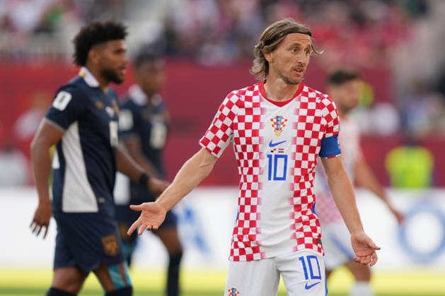 Panama v Croatia - 2026 FIFA World Cup, WM, Weltmeisterschaft, Fussball Group L Luka Modric 10 of Croatia during the 2026 FIFA World Cup Group L match between Panama and Croatia at Toronto Stadium. on June 23, 2026 in Toronto, Canada. (Photo by Leonardo Ramirez Eyepix Group) Copyright: xLeonardoxRamirezx xEyepixxGroupx LR23062026-00906