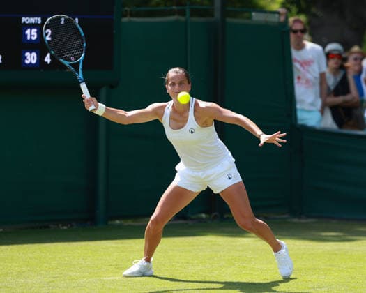 Alice Rame (FRA), Damen Einzel, Ladies Singles, Qualifikation, Wimbledon Tennis - Wimbledon 2026 - Grand Slam ITF ATP, Tennis Herren WTA, Tennis Damen - AELTC - London - - Great Britain - 23 June 2026. *** Alice Rame (FRA), Womens Singles, Qualifying, Wimbledon Tennis, Wimbledon 2026, Grand Slam, ITF, ATP, WTA, AELTC, London, Great Britain, June 23, 2026,detected_source_language Copyright: xJuergenxHasenkopfx