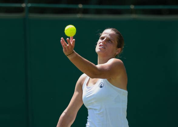 Alice Rame (FRA), Damen Einzel, Ladies Singles, Qualifikation, Wimbledon Tennis - Wimbledon 2026 - Grand Slam ITF ATP, Tennis Herren WTA, Tennis Damen - AELTC - London - - Great Britain - 23 June 2026. *** Alice Rame (FRA), Womens Singles, Qualifying, Wimbledon Tennis, Wimbledon 2026, Grand Slam, ITF, ATP, WTA, AELTC, London, Great Britain, June 23, 2026,detected_source_language Copyright: xJuergenxHasenkopfx