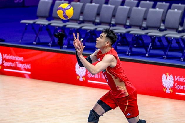 GLIWICE 24.06.2026 MECZ SIATKARSKA LIGA NARODOW 2026 PILKA SIATKOWA --- FIVB VOLLEYBALL NATIONS LEAGUE MATCH: CHINY - TURCJA --- CHINA - TURKIYE N Z HEBIN WANG FOT.PAWEL PIOTROWSKI 400MM.PL NEWSPIX.PL --- newspix.pl POLAND OUT! 