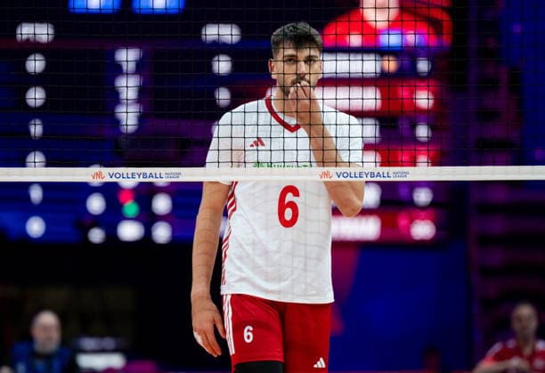 GLIWICE 24.06.2026 SIATKOWKA LIGA NARODOW MEZCZYZN MECZ CHINY TURCJA --- VNL FIVB MENS VOLLEYBALL NATIONS LEAGUE MATCH CHINA VS TURKIYE NZ GOKCEN YUKSEL FOT. MARCIN GOLBA NEWSPIX.PL NEWSPIX.PL --- newspix.pl POLAND OUT! 