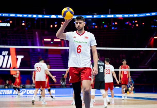 GLIWICE 24.06.2026 SIATKOWKA LIGA NARODOW MEZCZYZN MECZ CHINY TURCJA --- VNL FIVB MENS VOLLEYBALL NATIONS LEAGUE MATCH CHINA VS TURKIYE NZ GOKCEN YUKSEL FOT. MARCIN GOLBA NEWSPIX.PL NEWSPIX.PL --- newspix.pl POLAND OUT! 