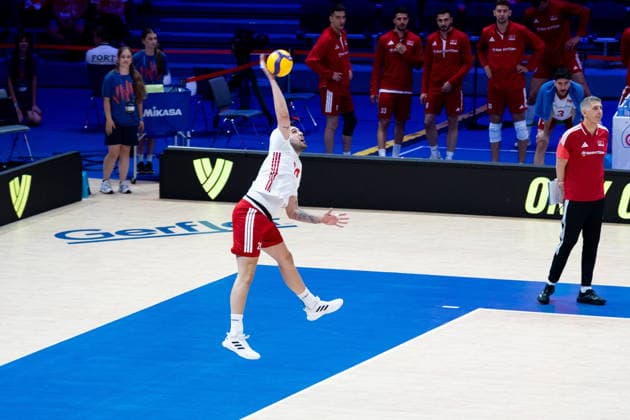 GLIWICE 24.06.2026 SIATKOWKA LIGA NARODOW MEZCZYZN MECZ CHINY TURCJA --- VNL FIVB MENS VOLLEYBALL NATIONS LEAGUE MATCH CHINA VS TURKIYE NZ EFE BAYRAM FOT. MARCIN GOLBA NEWSPIX.PL NEWSPIX.PL --- newspix.pl POLAND OUT! 