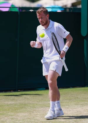 Remy Bertola (SUI) macht die Faust und jubelt, Jubel, Emotion,, Herren Einzel, Men s Singles, Qualifikation, Wimbledon Tennis - Wimbledon 2026 - Grand Slam ITF ATP, Tennis Herren WTA, Tennis Damen - AELTC - London - - Great Britain - 24 June 2026. *** Remy Bertola (SUI) pumps his fist and celebrates; cheers, excitement; Mens Singles, Qualifying, Wimbledon Tennis, Wimbledon 2026, Grand Slam, ITF, ATP, WTA, AELTC, London, Great Britain, June 24, 2026,detected_source_language Copyright: xJuergenxHasenkopfx