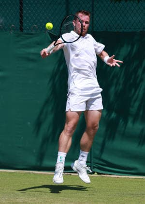 Remy Bertola (SUI), Herren Einzel, Men s Singles, Qualifikation, Wimbledon Tennis - Wimbledon 2026 - Grand Slam ITF ATP, Tennis Herren WTA, Tennis Damen - AELTC - London - - Great Britain - 24 June 2026. *** Remy Bertola SUI, Mens Singles, Qualifying, Wimbledon Tennis, Wimbledon 2026, Grand Slam, ITF, ATP, WTA, AELTC, London, Great Britain, June 24, 2026,detected_source_language Copyright: xJuergenxHasenkopfx