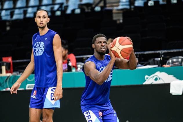 Entrainement de l équipe de France au palais des sports de Pau pour la qualification de la Coupe du Monde FIBA 2027 PHOTOPQR SUD OUEST Quentin TOP ; Pau ; 24 06 2026 ; Entrainement de l équipe de France au palais des sports de Pau pour la qualification de la Coupe du Monde FIBA 2027 Pau, France, june 24th 2026 Basket. French national team, Nationalteam training session at the Palais des Sports in Pau for the FIBA ??World Cup 2027 qualifiers Pau BEARN France  Copyright: xPHOTOPQR SUDxOUEST MAXPPPxQuentinxTOPx 20260624SDO8555 20260624SDO8555