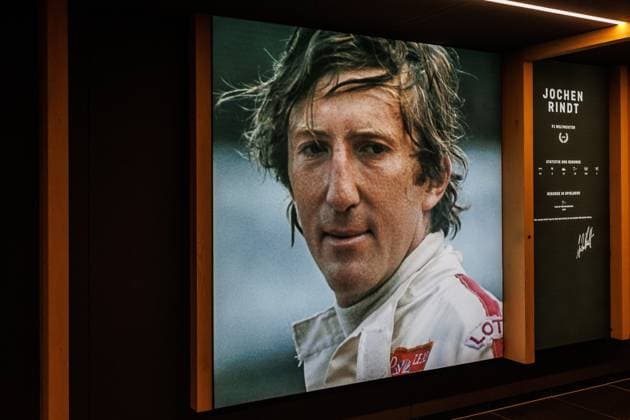 Galerie mit Bild von Jochen Rindt, Grosser Preis von Oesterreich, Motorsport, Formel 1, Saison 2026, 24.06.2026 Grosser Preis von Oesterreich, Motorsport, Formel 1, Saison 2026, 24.06.2026 Spielberg *** Gallery featuring a photo of Jochen Rindt, Austrian Grand Prix, Motorsports, Formula 1, 2026 Season, June 24, 2026 Austrian Grand Prix, Motorsports, Formula 1, 2026 Season, June 24, 2026, Spielberg Copyright: xEibner-Pressefoto AlexanderxNeisx EP_ANS