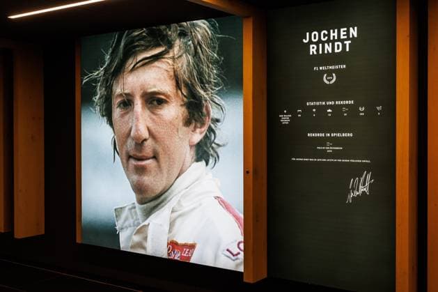Galerie mit Bild von Jochen Rindt, Grosser Preis von Oesterreich, Motorsport, Formel 1, Saison 2026, 24.06.2026 Grosser Preis von Oesterreich, Motorsport, Formel 1, Saison 2026, 24.06.2026 Spielberg *** Gallery featuring a photo of Jochen Rindt, Austrian Grand Prix, Motorsports, Formula 1, 2026 Season, June 24, 2026 Austrian Grand Prix, Motorsports, Formula 1, 2026 Season, June 24, 2026, Spielberg Copyright: xEibner-Pressefoto AlexanderxNeisx EP_ANS