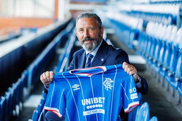 Rangers new manager Derek McInnes. Derek McInnes press conference, PK, Pressekonferenz William Hill Scottish Premiership, Football, Ibrox Stadium, Glasgow, Scotland - 24 Jun 2026Glasgow Ibrox Stadium United Kingdom EDITORIAL USE ONLY No use with unauthorised audio, video, data, fixture lists, club league logos or live services. Online in-match use limited to 120 images, no video emulation. No use in betting, games or single club league player publications.  Copyright: xRobertxPerry Shutterstockx 16957748m