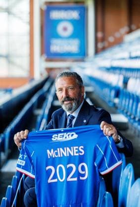 Rangers new manager Derek McInnes. Derek McInnes press conference, PK, Pressekonferenz William Hill Scottish Premiership, Football, Ibrox Stadium, Glasgow, Scotland - 24 Jun 2026Glasgow Ibrox Stadium United Kingdom EDITORIAL USE ONLY No use with unauthorised audio, video, data, fixture lists, club league logos or live services. Online in-match use limited to 120 images, no video emulation. No use in betting, games or single club league player publications.  Copyright: xRobertxPerry Shutterstockx 16957748k
