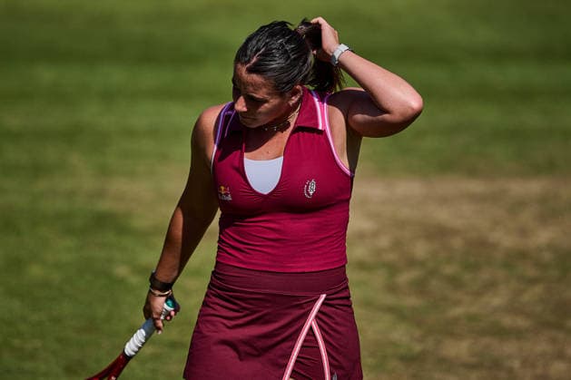 June 24, 2026, Bad Homburg, Hessen, Germany: Emma Navarro of United States reacts on Court during her Match against Iga Swiatek of Poland during the BAD HOMBURG OPEN powered by SOLARWATTT- WTA500 - Womens Tennis, 24.6.2026 in Bad Homburg (Tennis-Club Bad Homburg), Germany - Photo: Tennis 2026: Bad Hombug Open - WTA500: NAVARO Vs SWIATEK  - ZUMAs343 20260624_zsp_s343_087 Copyright: xMathiasxSchulzx