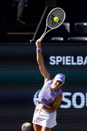 BAD HOMBURG, GERMANY - JUNE 24: Iga Swiatek (POL) during the Bad Homburg Open powered by Solarwatt Singles match between Iga Swiatek (POL) vs Emma Navarro (USA) at Kurpark Bad Homburg on June 24, 2026 in Bad Homburg, Germany. Hessen Germany Copyright: xSteffiexWunderlx