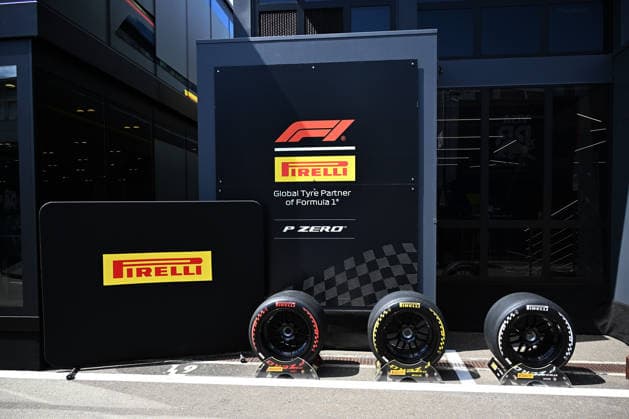 24.06.2026, xsvx, Motorsport FIA Formel 1, Grand Prix von Österreich v.l. Symbolfoto, Symbolbild Reifen Pirelli Logo Wappen Schriftzug (FIA REGULATIONS PROHIBIT ANY USE OF PHOTOGRAPHS as IMAGE SEQUENCES and or QUASI-VIDEO) Zeltweg-Spielberg *** June 24, 2026, xsvx, Motorsport FIA Formula 1, Austrian Grand Prix v l Stock photo, stock image Pirelli tires logo coat of arms lettering FIA REGULATIONS PROHIBIT ANY USE OF PHOTOGRAPHS as IMAGE SEQUENCES and or QUASI-VIDEO Zeltweg Spielberg